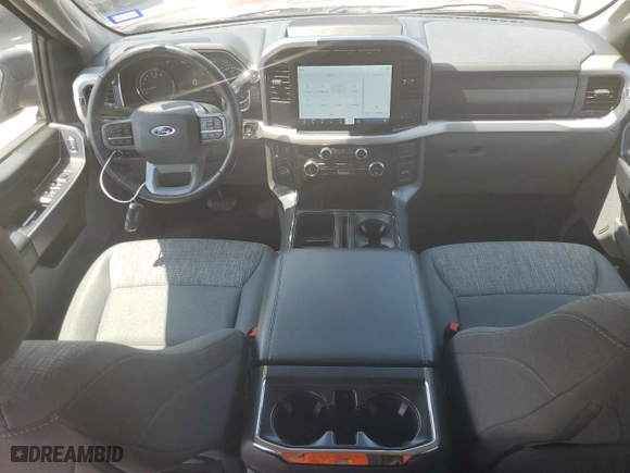 2021 Ford F-150 XL with VIN 1FTFW1E81MKE62834, listed as a Copart auction lot 61336584 with 45,455 mi miles and Salvage Title. Bid and sale history available at carsss.com. Image 8.