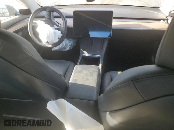 2021 Tesla Model 3 Standard Range Plus z VIN 5YJ3E1EA6MF961439, wystawiony jako Copart lot #49825655 z przebiegiem 38 355 mil mil oraz Szkody całkowita. Historia ofert i sprzedaży dostępna na DreamBid. Obrazek 8.