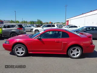 2001 Ford Mustang GT Deluxe with VIN 1FAFP42X61F110157, listed as a IAAI auction lot 42055270 with 83,692 mi miles and . Bid and sale history available at DreamBid. Image 14.