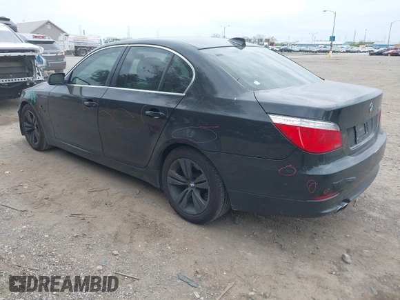 2009 BMW 5 Series 528i with VIN WBANU53579C122572, listed as a IAAI auction lot 42069912 with 142,754 mi miles and . Bid and sale history available at carsss.com. Image 3.