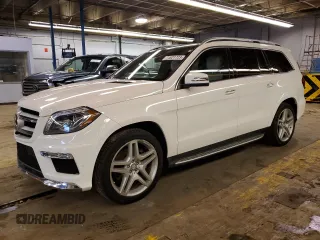 2015 Mercedes-Benz GL-Class GL 550 with VIN 4JGDF7DE4FA606592, listed as a Copart auction lot 81621723 with 64,479 mi miles. Bid and sale history available at carsss.com. Image 1.