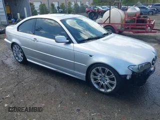 2005 BMW 3 Series 330Ci with VIN WBABD53445PD99096, listed as a IAAI auction lot 41957470 with 180,709 mi miles and . Bid and sale history available at carsss.com. Image 1.