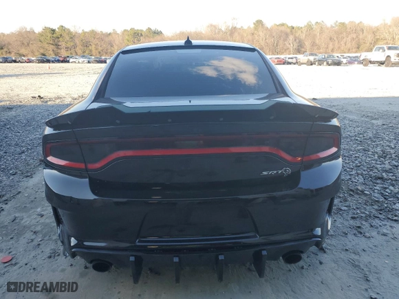 2017 Dodge Charger SRT Hellcat with VIN 2C3CDXL99HH539572, listed as a Copart auction lot 41608365 with 26,163 mi miles and Salvage Title. Bid and sale history available at carsss.com. Image 6.