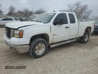 2009 GMC Sierra 2500HD SLE z VIN 1GTHK59689E147149, wystawiony jako Copart lot #85254584 z przebiegiem 343 228 mil mil oraz Szkoda całkowita • Salvage title. Historia ofert i sprzedaży dostępna na DreamBid. Obrazek 1.
