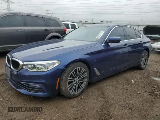 2017 BMW 5 Series 540i xDrive with VIN WBAJE7C34HG887915, listed as a Copart auction lot 55237015 with Not provided miles and Salvage title. Bid and sale history available at DreamBid. Image 1.