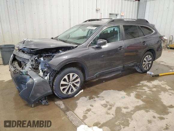 2022 Subaru Outback Premium with VIN 4S4BTADC8N3130376, listed as a Copart auction lot 60266655 with 83,605 mi miles and Salvage title. Bid and sale history available at DreamBid. Image 1.