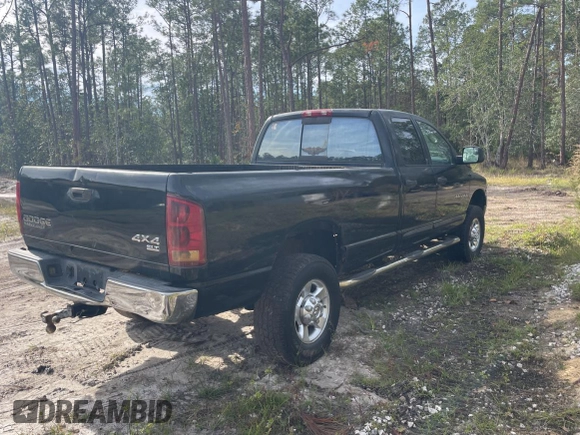 2003 Dodge Ram 2500 ST with VIN 3D7KU28603G709406, listed as a Copart auction lot 84349524 with 0 mi miles and Salvage Title. Bid and sale history available at carsss.com. Image 4.