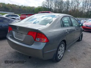 2008 Honda Civic LX with VIN 1HGFA16508L034029, listed as a IAAI auction lot 41945271 with 184,405 mi miles and . Bid and sale history available at DreamBid. Image 4.
