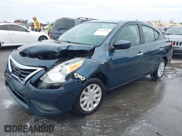 2016 Nissan Versa S with VIN 3N1CN7AP3GL812976, listed as a IAAI auction lot 41269955 with 178,968 mi miles. Bid and sale history available at carsss.com. Image 2.