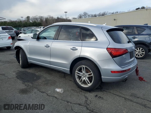 2015 Audi Q5 Premium Plus z VIN WA1LFAFP8FA100379, wystawiony jako Copart lot #49571005 z przebiegiem Nie podano mil oraz Szkody całkowita. Historia ofert i sprzedaży dostępna na DreamBid. Obrazek 2.