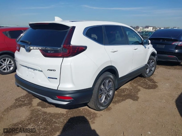 2022 Honda CR-V Hybrid EX with VIN 5J6RT6H52NL044177, listed as a IAAI auction lot 41621933 with 29,518 mi miles. Bid and sale history available at carsss.com. Image 4.