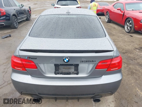 2011 BMW 3 Series 335is with VIN WBAKG1C52BE599455, listed as a IAAI auction lot 41724159 with 121,570 mi miles and . Bid and sale history available at carsss.com. Image 17.
