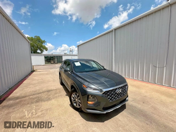 2020 Hyundai Santa Fe SE with VIN 5NMS23AD1LH203182, listed as a Copart auction lot 65295655 with 186,864 mi miles and Clean title. Bid and sale history available at DreamBid. Image 1.
