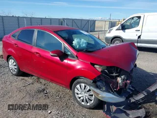 2013 Ford Fiesta SE with VIN 3FADP4BJ2DM214653, listed as a IAAI auction lot 41714486 with 127,906 mi miles. Bid and sale history available at carsss.com. Image 1.