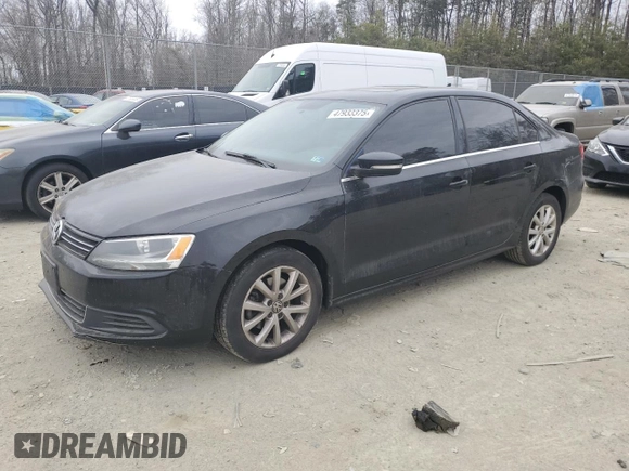 2013 Volkswagen Jetta Sedan SE with VIN 3VWDP7AJ3DM438377, listed as a Copart auction lot 47933375 with 127,319 mi miles and Salvage Title. Bid and sale history available at carsss.com. Image 1.