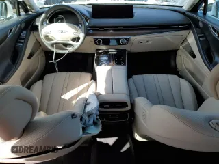 2022 Genesis G80 2.5T with VIN KMTGB4SC3NU092276, listed as a Copart auction lot 45701605 with 22,881 mi miles and Salvage Title. Bid and sale history available at carsss.com. Image 8.