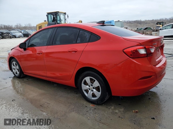 2018 Chevrolet Cruze LS with VIN 1G1BC5SM7J7132865, listed as a Copart auction lot 50079455 with 116,821 mi miles and Salvage Title. Bid and sale history available at DreamBid. Image 2.