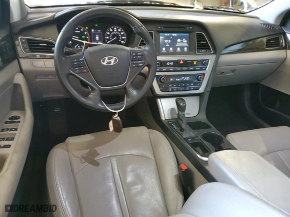 2016 Hyundai Sonata 2.4L Sport with VIN 5NPE34AF5GH380408, listed as a Copart auction lot 45174545 with 76,732 mi miles and Salvage Title. Bid and sale history available at carsss.com. Image 8.