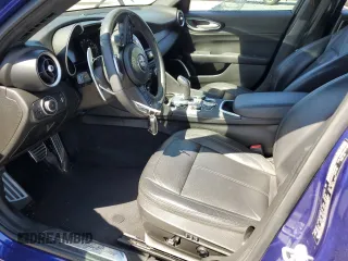2022 Alfa Romeo Giulia with VIN ZARFAMAN6N7655650, listed as a Copart auction lot 56172805 with 28,619 mi miles and Salvage title. Bid and sale history available at DreamBid. Image 7.