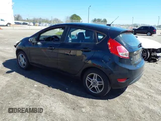 2017 Ford Fiesta SE with VIN 3FADP4EJ5HM164039, listed as a IAAI auction lot 41769636 with 56,778 mi miles. Bid and sale history available at carsss.com. Image 3.