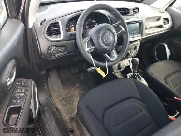2018 Jeep Renegade Latitude with VIN ZACCJBBB7JPH63035, listed as a Copart auction lot 45544115 with 106,681 mi miles and Salvage Title. Bid and sale history available at carsss.com. Image 8.