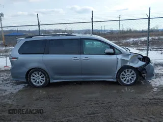 2013 Toyota Sienna SE with VIN 5TDXK3DC0DS354540, listed as a IAAI auction lot 41445501 with 238,814 mi miles and . Bid and sale history available at DreamBid. Image 13.