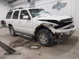 2004 Chevrolet Tahoe Z71 with VIN 1GNEK13Z14R191663, listed as a IAAI auction lot 41581531 with 221,689 mi miles and . Bid and sale history available at DreamBid. Image 1.