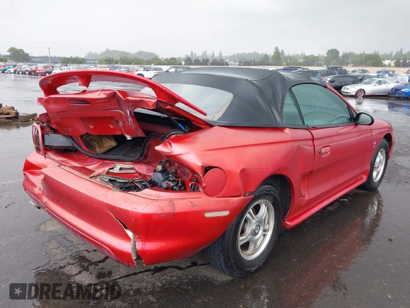 1998 Ford Mustang with VIN 1FAFP4448WF232559, listed as a IAAI auction lot 41625745 with 115,822 mi miles and . Bid and sale history available at DreamBid. Image 4.
