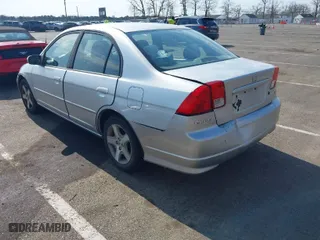 2005 Honda Civic Sdn EX with VIN 2HGES26795H576187, listed as a IAAI auction lot 41899127 with 146,764 mi miles. Bid and sale history available at carsss.com. Image 3.