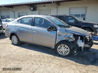 2023 Mitsubishi Mirage G4 ES with VIN ML32FUFJ4PHF05166, listed as a Copart auction lot 48226265 with 20,200 mi miles and Salvage Title. Bid and sale history available at carsss.com. Image 4.