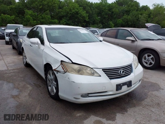 2009 Lexus ES 350 with VIN JTHBJ46G092326320, listed as a IAAI auction lot 42065155 with 193,253 mi miles. Bid and sale history available at carsss.com. Image 1.