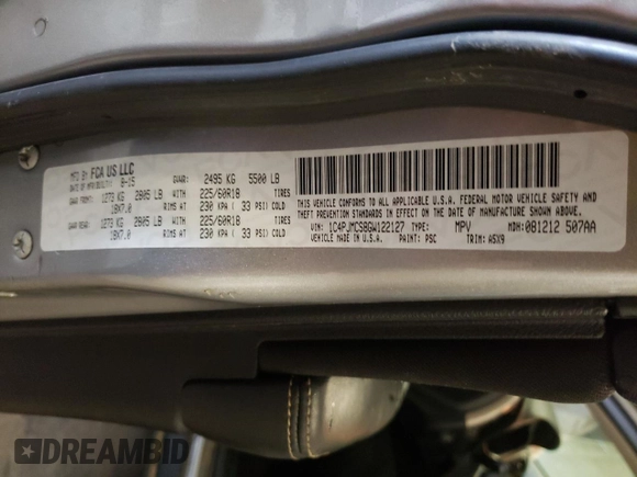 2016 Jeep Cherokee Altitude с VIN 1C4PJMCS8GW122127, выставлен на аукционе Copart как лот 42311735 с пробегом 154 047 миль миль и Списание • Salvage title. История ставок и продаж доступна на DreamBid. Изображение 13.