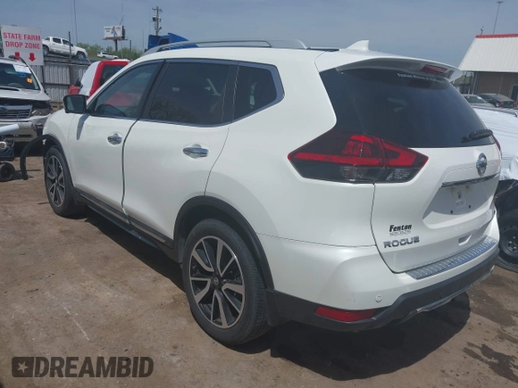2019 Nissan Rogue SV with VIN 5N1AT2MT8KC805074, listed as a IAAI auction lot 42045982 with 16,705 mi miles and . Bid and sale history available at DreamBid. Image 3.