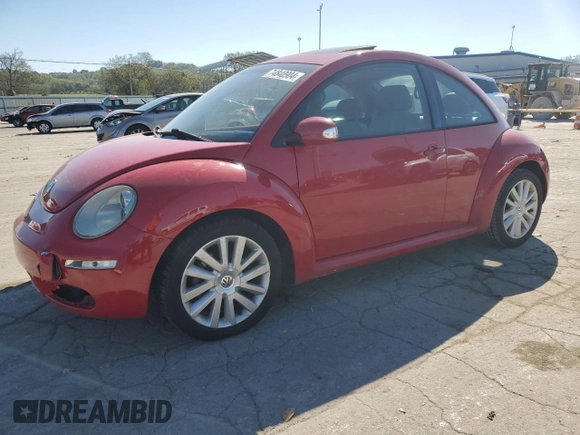 2008 Volkswagen New Beetle Coupe S with VIN 3VWRW31C68M514196, listed as a Copart auction lot 74840904 with 168,527 mi miles and Clean Title. Bid and sale history available at carsss.com. Image 1.