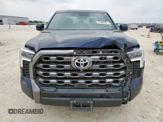 2023 Toyota Tundra Platinum Hybrid с VIN 5TFNC5EC2PX002928, выставлен на аукционе Copart как лот 57489745 с пробегом 34 203 миль миль и Чистый • Clean title. История ставок и продаж доступна на DreamBid. Изображение 5.