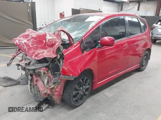 2009 Honda Fit Sport with VIN JHMGE88409S043811, listed as a IAAI auction lot 41842181 with 160,855 mi miles. Bid and sale history available at carsss.com. Image 18.
