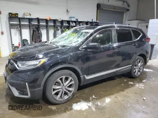 2020 Honda CR-V Touring with VIN 2HKRW2H97LH627497, listed as a Copart auction lot 88074445 with 75,142 mi miles and Salvage Title. Bid and sale history available at carsss.com. Image 1.