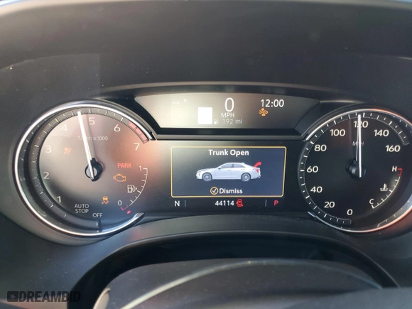 2021 Cadillac CT4 Luxury with VIN 1G6DJ5RK4M0117752, listed as a Copart auction lot 84015944 with 44,114 mi miles and Salvage Title. Bid and sale history available at carsss.com. Image 9.