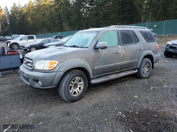 2004 Toyota Sequoia Limited with VIN 5TDZT38A84S211270, listed as a Copart auction lot 43086415 with 227,050 mi miles and Clean Title. Bid and sale history available at carsss.com. Image 1.