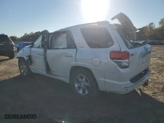 2011 Toyota 4Runner SR5 with VIN JTEZU5JRXB5027343, listed as a Copart auction lot 81342814 with 0 mi miles and Non Repairable. Bid and sale history available at carsss.com. Image 2.