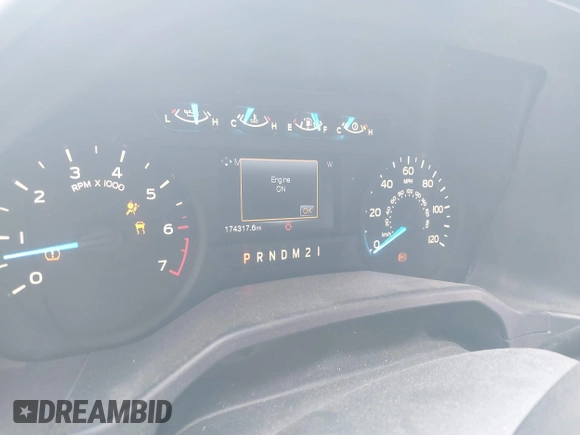 2016 Ford F-150 XL with VIN 1FTEX1CP7GKE43471, listed as a IAAI auction lot 41453693 with 174,317 mi miles and . Bid and sale history available at carsss.com. Image 7.