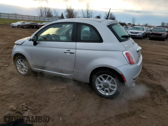 2013 FIAT 500 Pop with VIN 3C3CFFAR7DT548618, listed as a Copart auction lot 84026454 with 191,029 mi miles and Clean title. Bid and sale history available at DreamBid. Image 2.