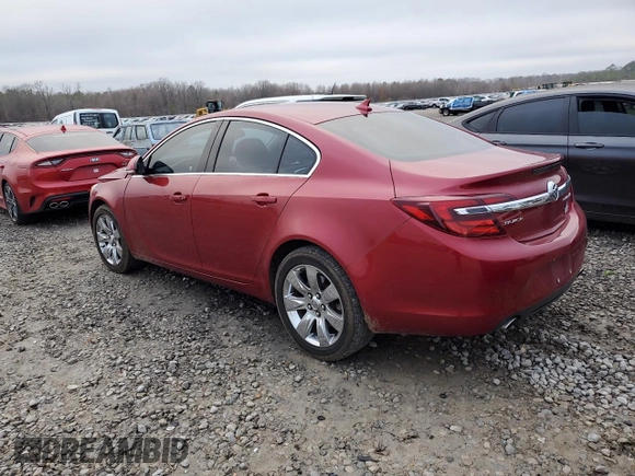 2014 Buick Regal with VIN 2G4GK5EX7E9303409, listed as a Copart auction lot 43935295 with 196,290 mi miles and Salvage title. Bid and sale history available at DreamBid. Image 2.