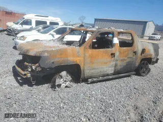 2014 Honda Ridgeline RTL with VIN 5FPYK1F51EB008503, listed as a Copart auction lot 48196025 with 0 mi miles and Non Repairable. Bid and sale history available at carsss.com. Image 1.