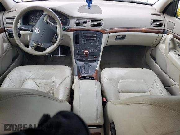 2005 Volvo S80 with VIN YV1TS592651401184, listed as a Copart auction lot 87478924 with 155,318 mi miles and Salvage Title. Bid and sale history available at carsss.com. Image 8.