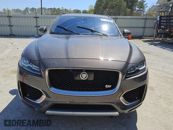 2017 Jaguar F-Pace S with VIN SADCM2BVXHA884903, listed as a Copart auction lot 49633055 with 106,312 mi miles and Clean Title. Bid and sale history available at DreamBid. Image 5.