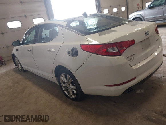 2012 Kia Optima EX with VIN 5XXGN4A65CG040331, listed as a IAAI auction lot 41903966 with 195,438 mi miles and . Bid and sale history available at carsss.com. Image 3.