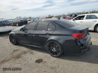 2018 BMW M3 with VIN WBS8M9C53J5L00440, listed as a Copart auction lot 54178485 with 47,451 mi miles and Salvage Title. Bid and sale history available at carsss.com. Image 2.