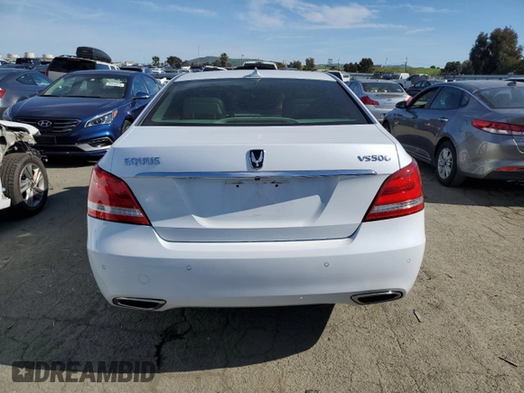 2014 Hyundai Equus Ultimate с VIN KMHGH4JH0EU084948, выставлен на аукционе Copart как лот 44762455 с пробегом 112 625 миль миль и Списание • Salvage title. История ставок и продаж доступна на DreamBid. Изображение 6.