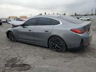 2024 BMW i4 eDrive35 z VIN WBY43AW07RFS38250, wystawiony jako Copart lot #44953225 z przebiegiem 11 567 mil mil oraz Szkoda całkowita • Salvage title. Historia ofert i sprzedaży dostępna na DreamBid. Obrazek 2.